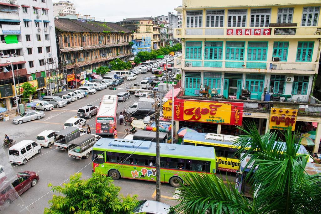 The Sat Yangon Hostel Exterior photo